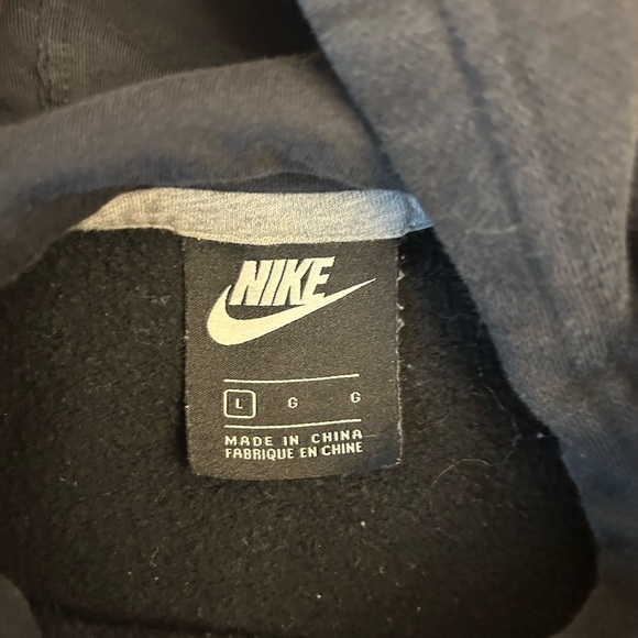 Vintage Men’s Nike Hoodie JUST DO IT Men’s Size Large - Picture 2 of 3